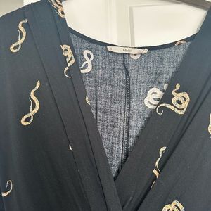 Mango snake jumpsuit